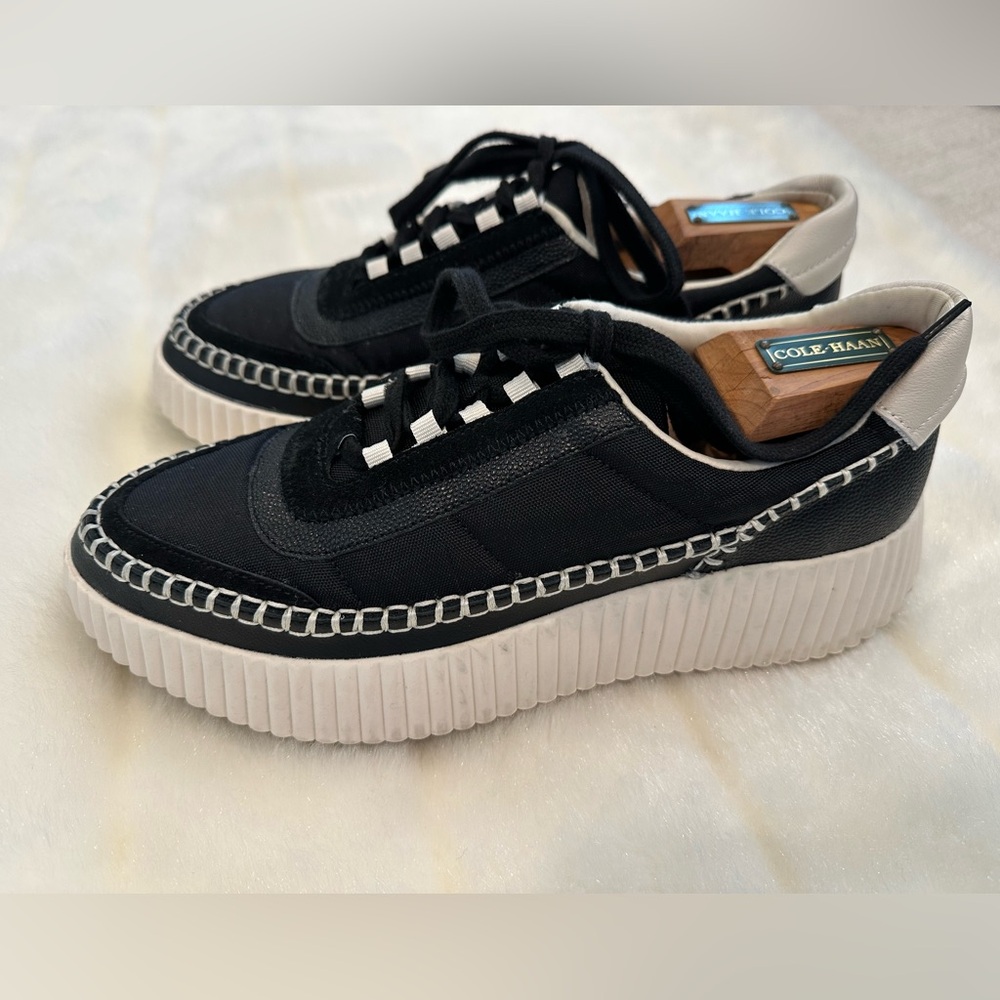 Dolce Vita Dolen Nylon Sneakers Black Nylon -Size 10.5 Like New! - Picture 8 of 12